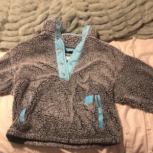 Girl size 10 Justice Sherpa